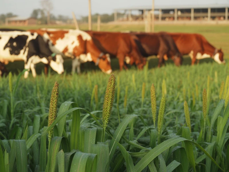 HyGreen fields and dairy fodder